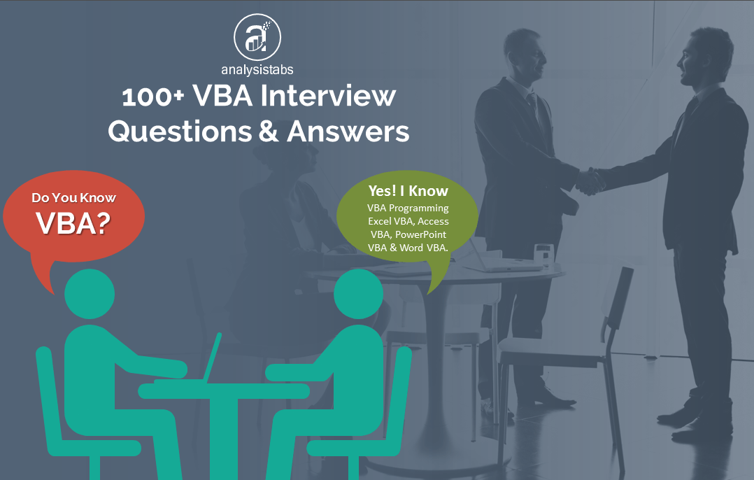 Vba Interview Questions